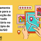 Chamamento imóvel retangular