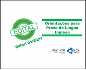 Orientações para prova de InglÊs