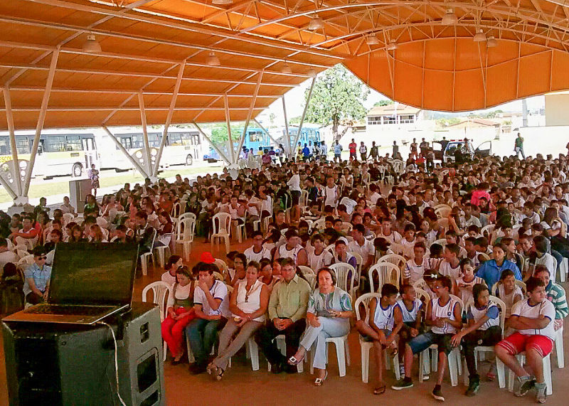 caravana OBMEP no canedo