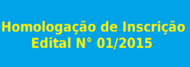 Homologação de Inscrição