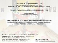 Flyer Antonio de Jesus