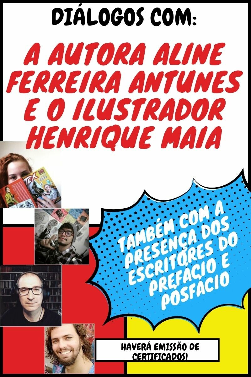 Flyer Livro Aline Antunes