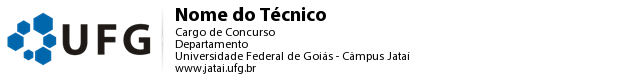 Exemplo de Assinatura