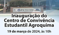 Banner Inauguração Centro de Convivência