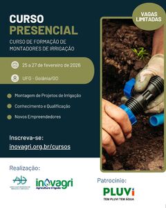 Curso de formação de montadores de irrigação