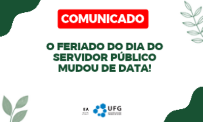 Mudança do feriado do dia do servidor público