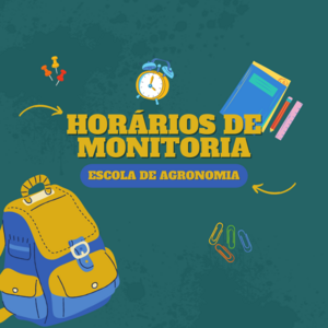 Horários de monitoria EA.