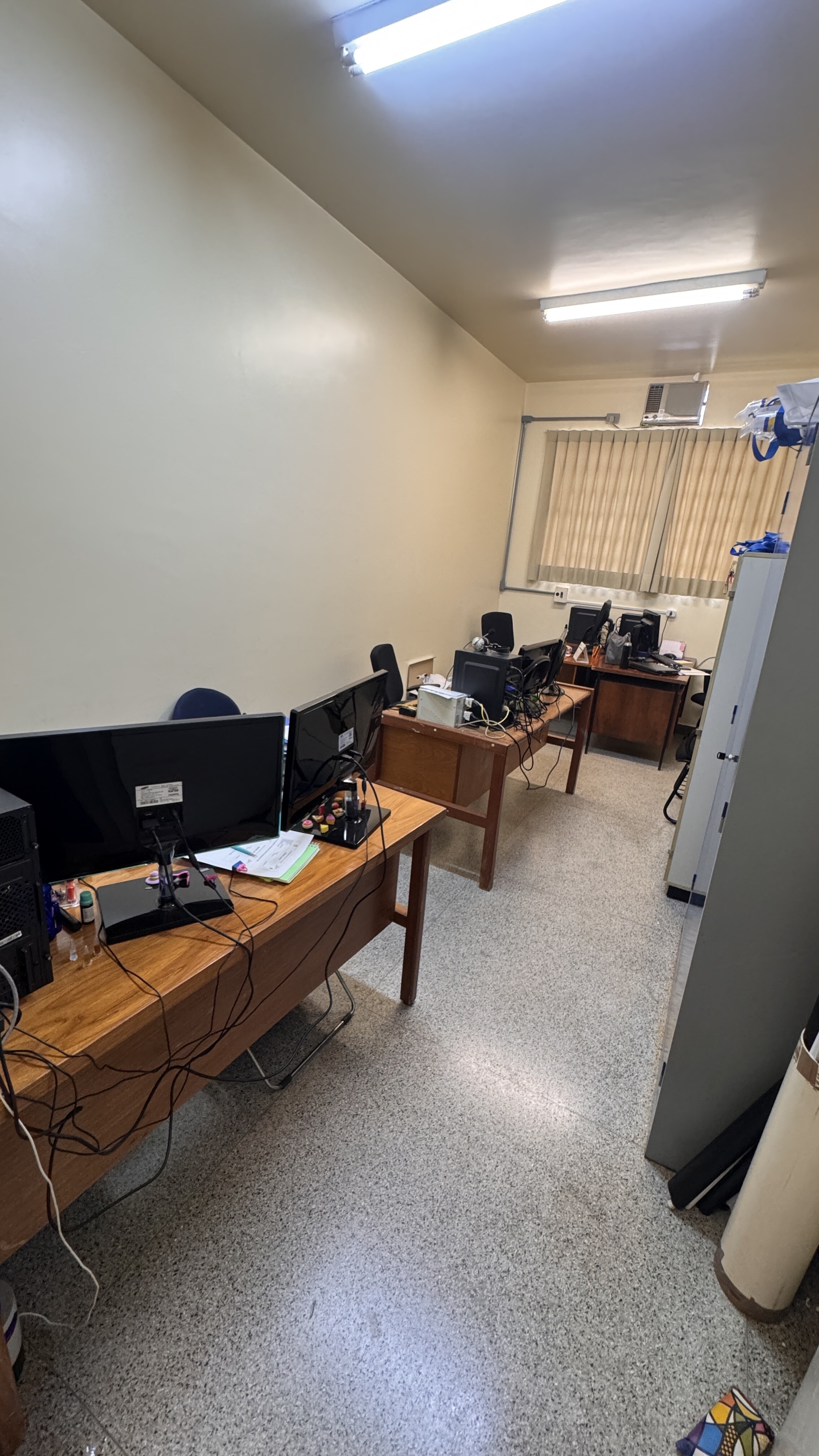 Sala dos técnicos