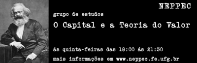 O capital e a Teoria do Valor grupos de estudos