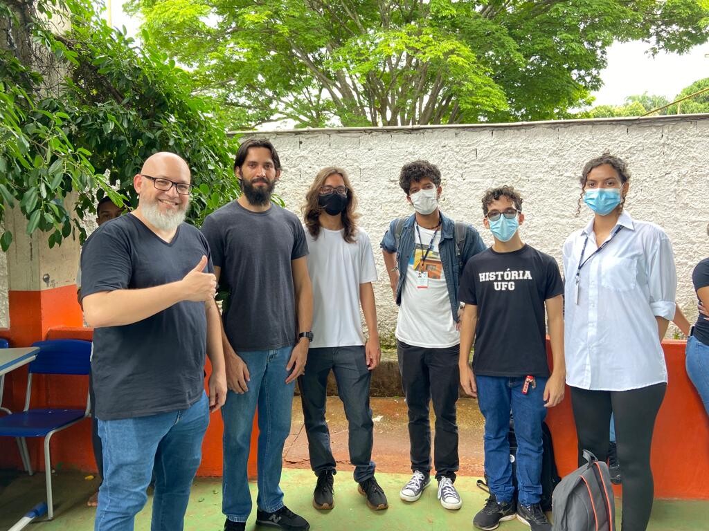 Visita dos alunos atuantes no CEPI-Aécio