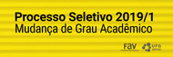 Mudança de Grau Acadêmico 2019 Mudança de Grau Acadêmico 2019