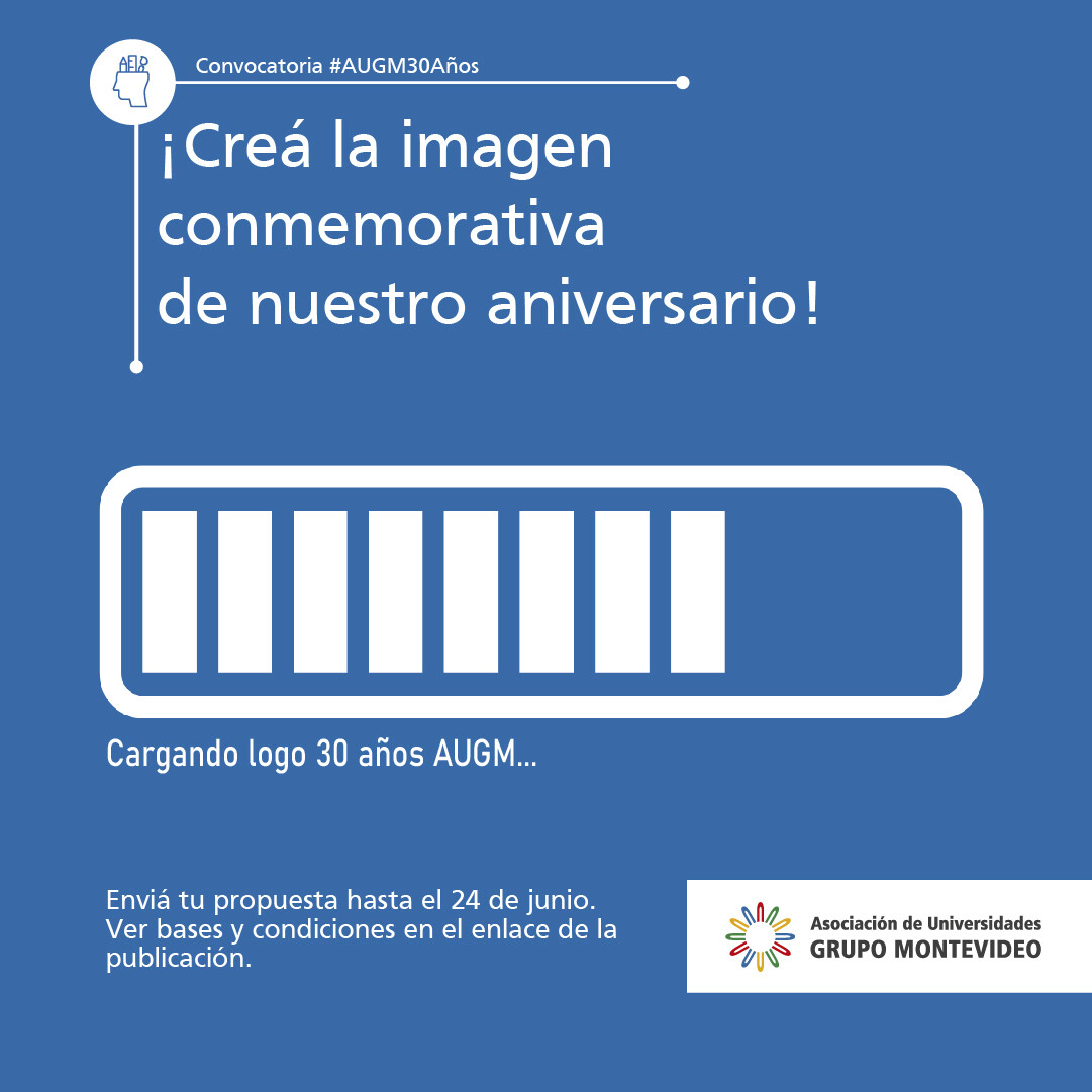 Imagem divulgação concurso logotipo AUGM