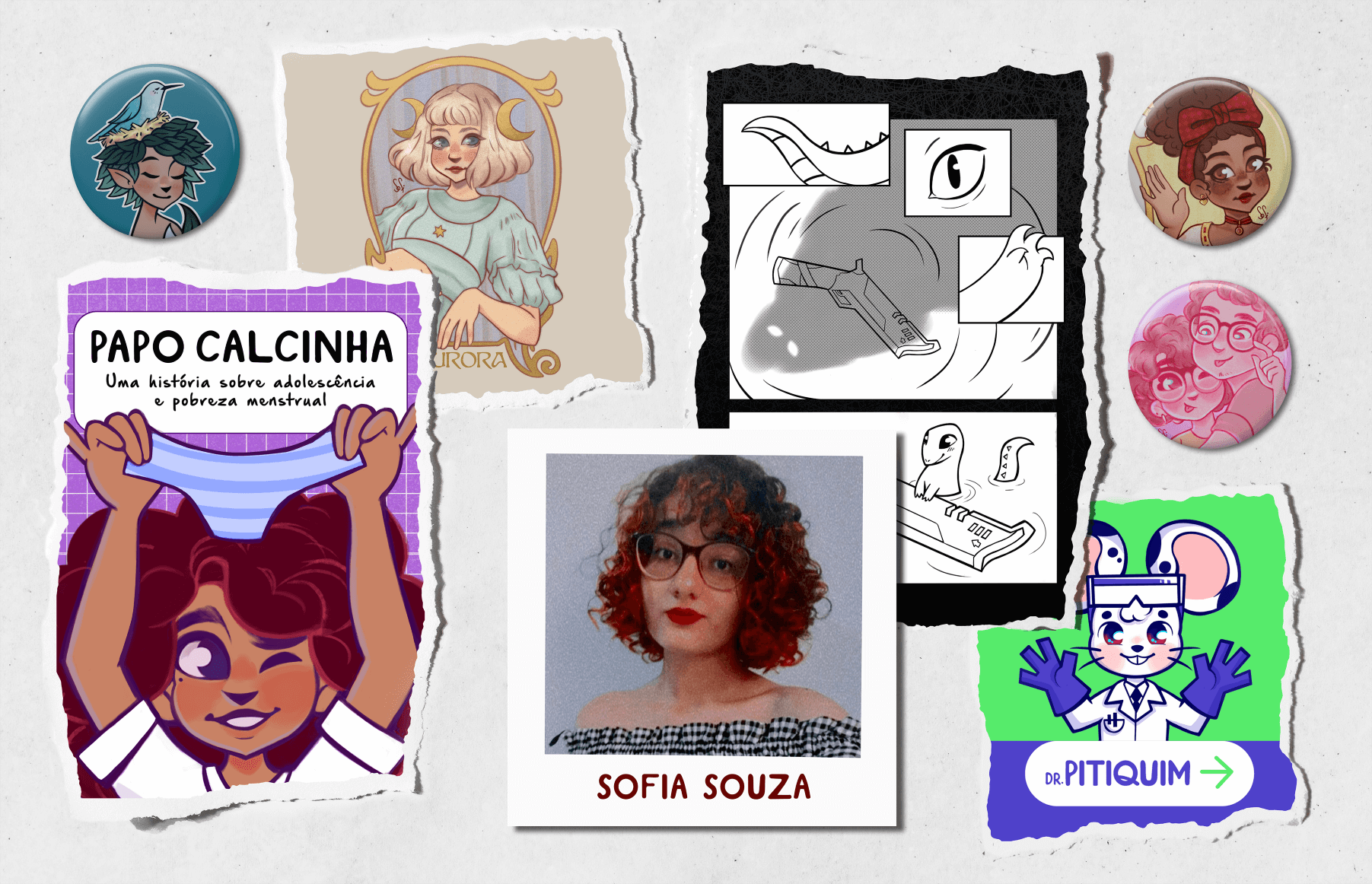 Painel de criação