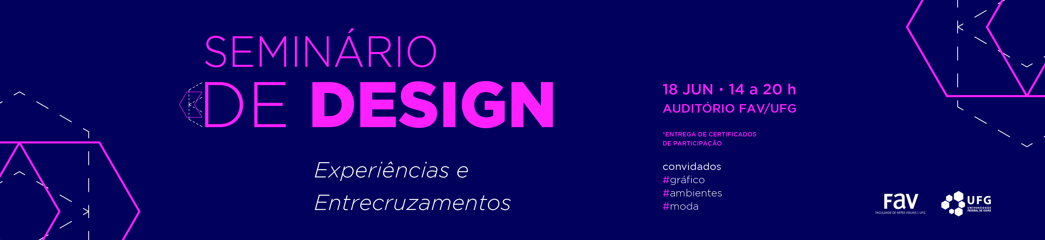 Seminário de Design: experiências e entrecruzamentos