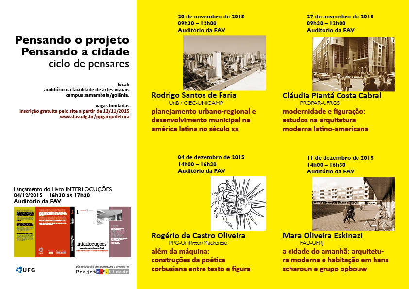  Programação Ciclo de Palestras PPGPC 