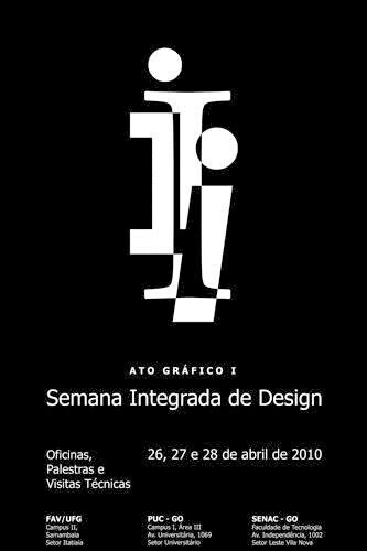 Panfleto do Ato Gráfico I - Semante integrada de Design (2010)