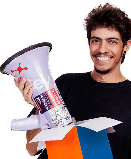 Igor Aguiar, fundador e organizador da seintegra! 2013 — Foto: arquivo pessoal/Facebook