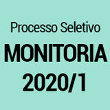 Edital Monitoria 2020/1 Edital Monitoria 2020/1