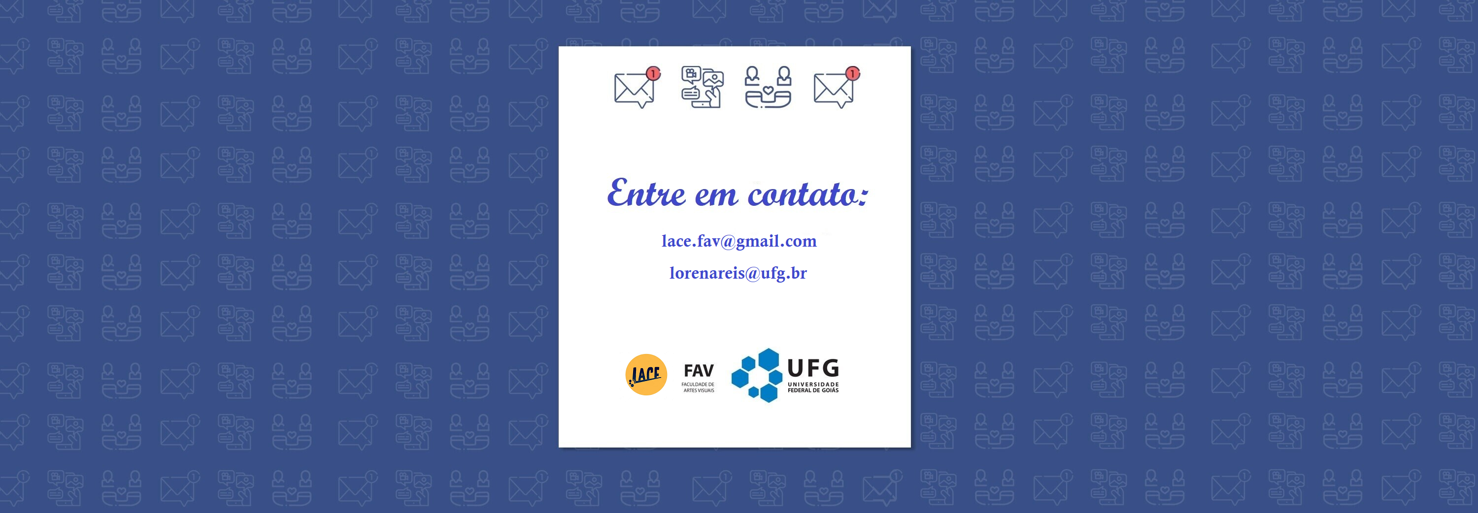 Dados de e-mail para contatos
