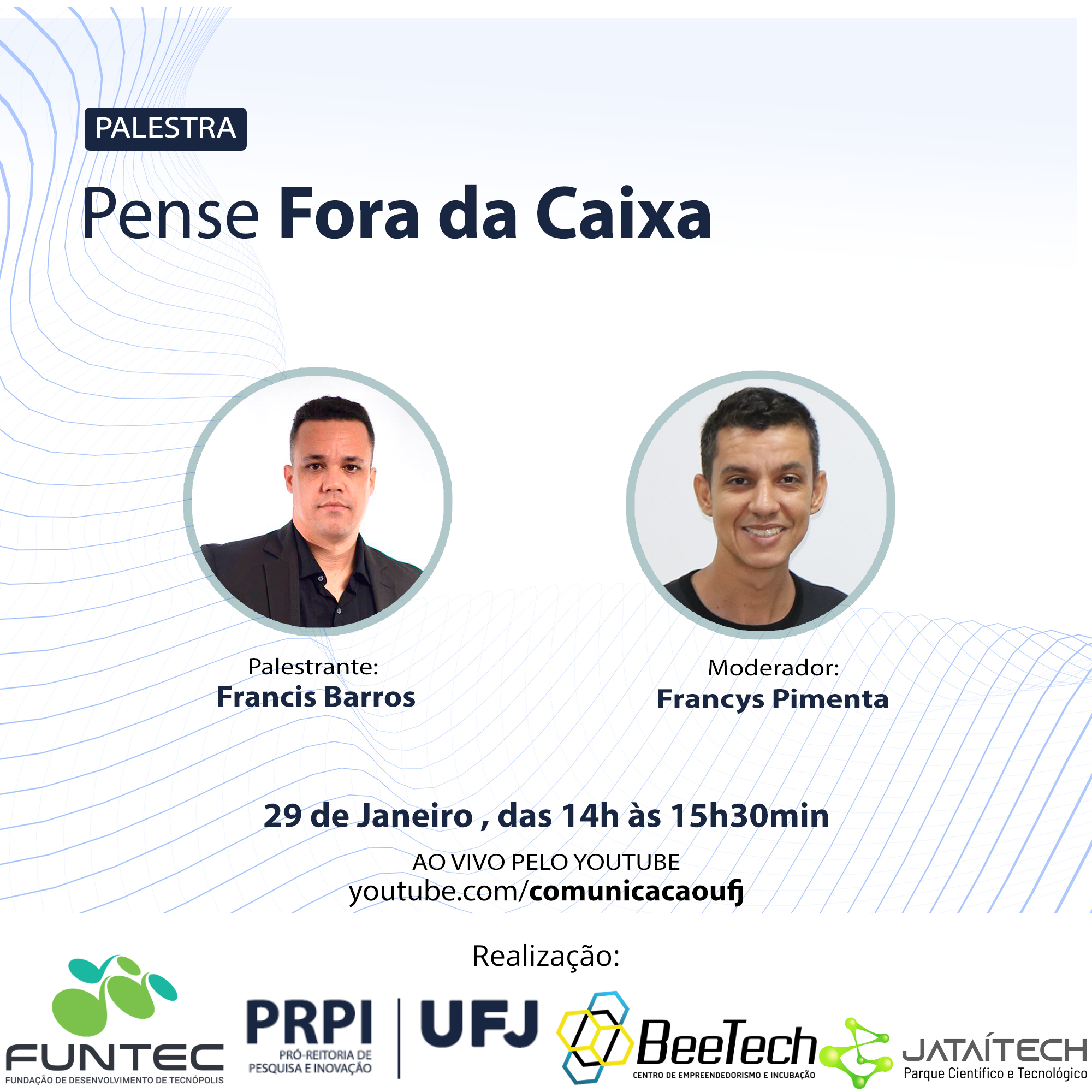 Palestra: Pense fora da caixa