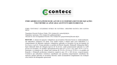 Indicadores estatísticos de ajuste