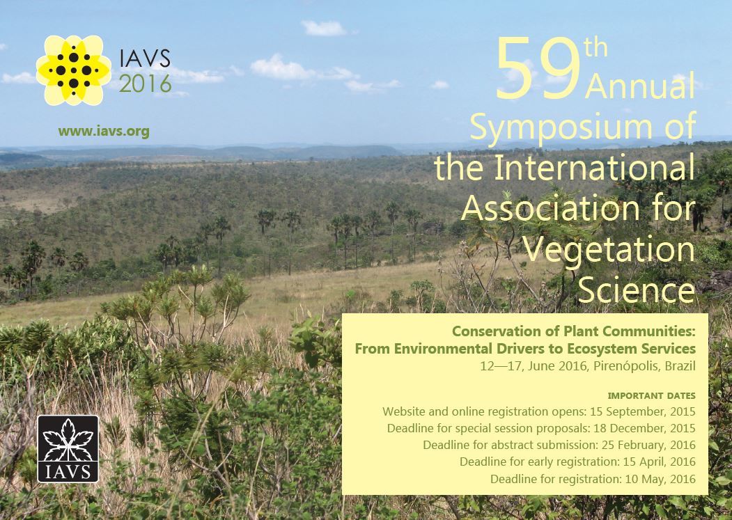 IAVS 2016 PIRENÓPOLIS