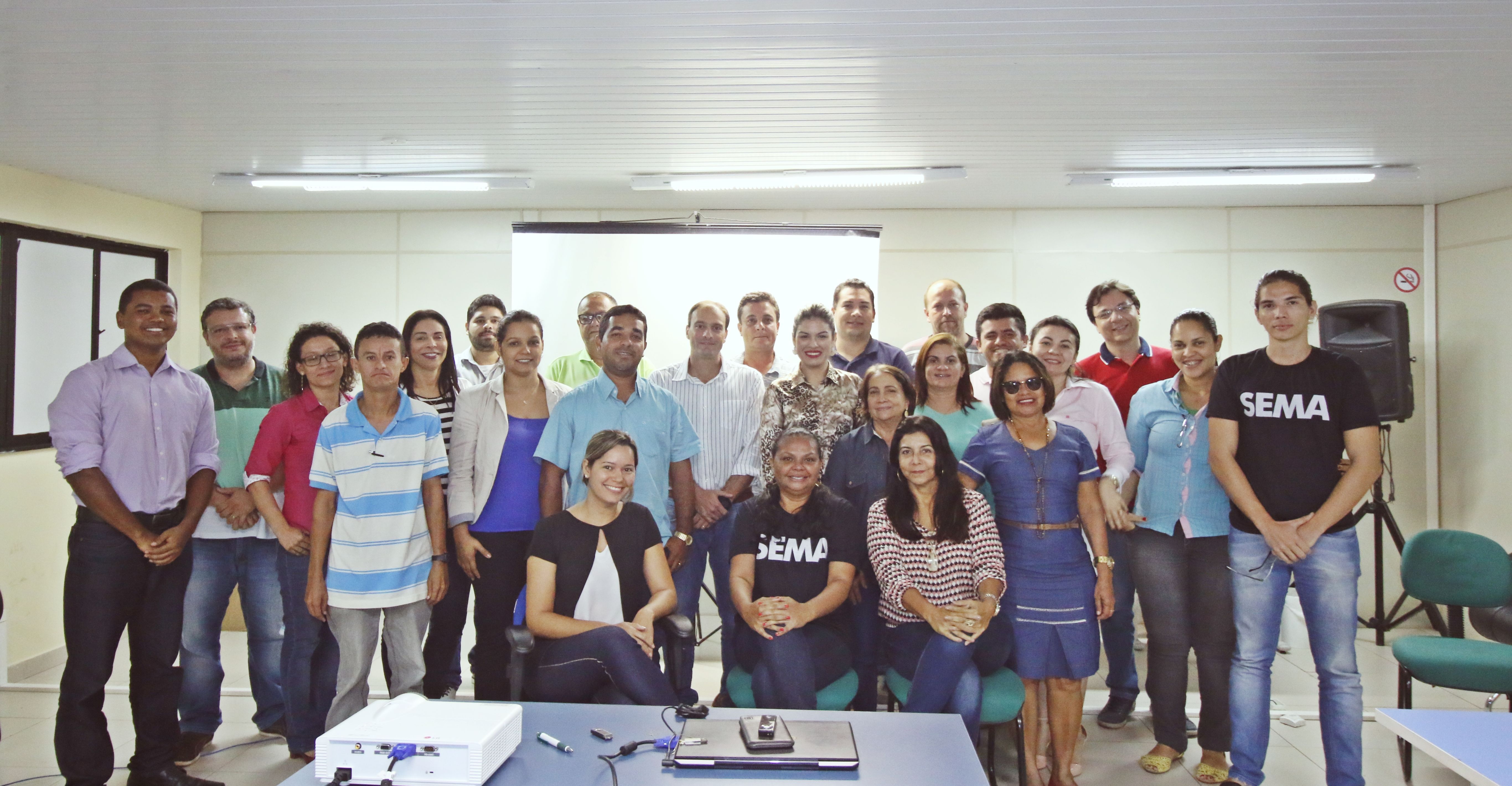 VI turma do Curso de Inventário Florestal, em São Luís/MA. O curso aconteceu na Secretaria de Meio Ambiente do Estado do Maranhão, no dia 3 de maio de 2017.