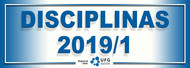 Disciplinas 2019/1