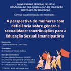 defesa de dissertação mestrado ppge laureane