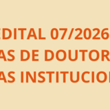 Capa edital 07/2026