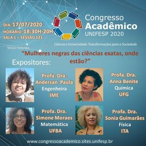 Mulheres negras das Ciências exatas, onde estão Mulheres negras das Ciências exatas, onde estão