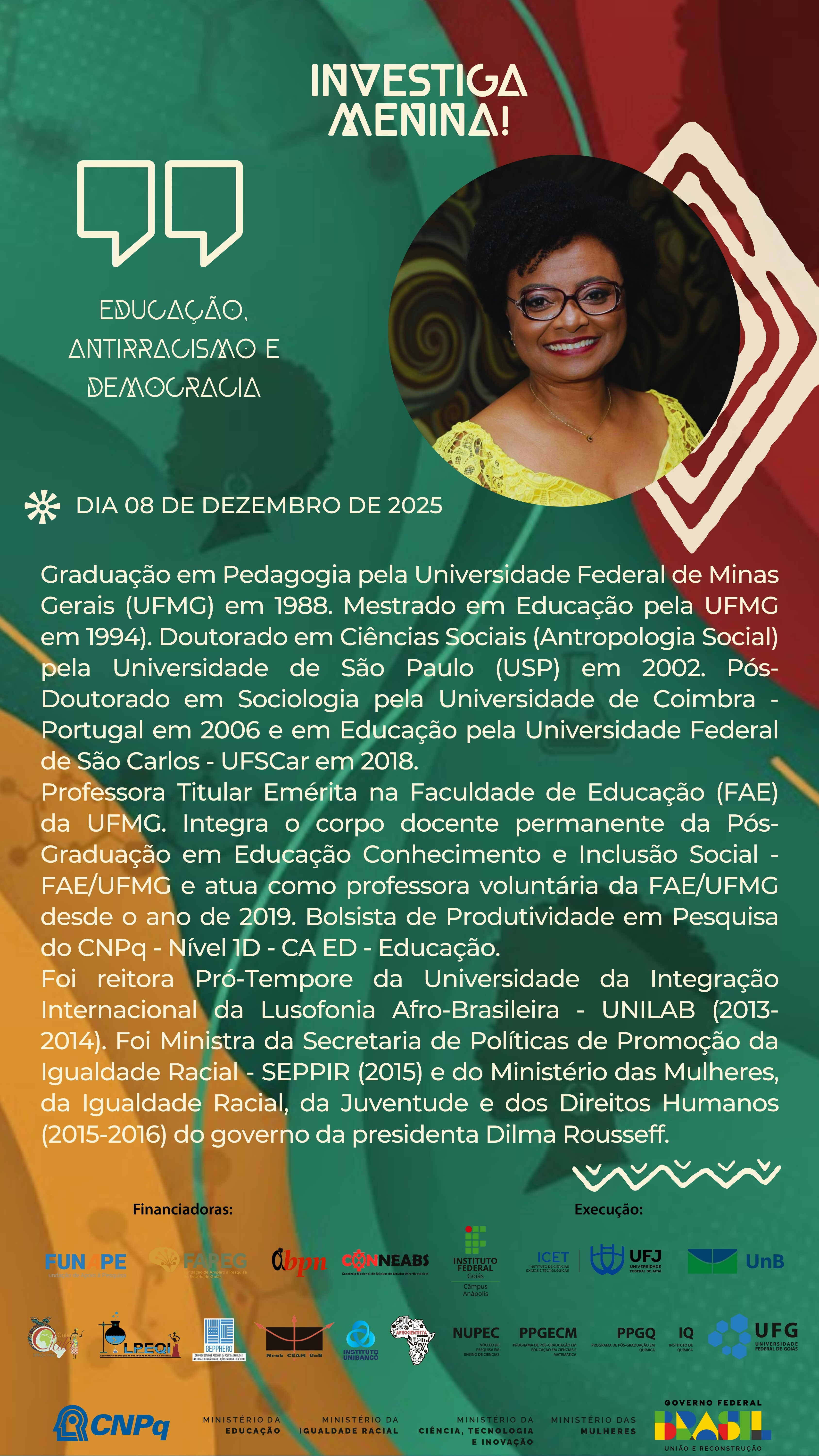 Investiga Menina 6ª ação 2025