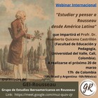 Webinar del GEI-Rousseau