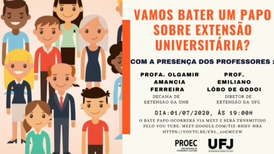 Bate papo sobre extensão 