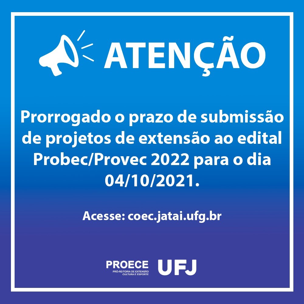 Prorrogação PROBEC