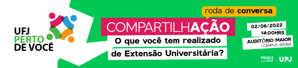 Roda de Conversa -  CompartilhAÇÃO: o que você tem realizado de extensão universitária?
