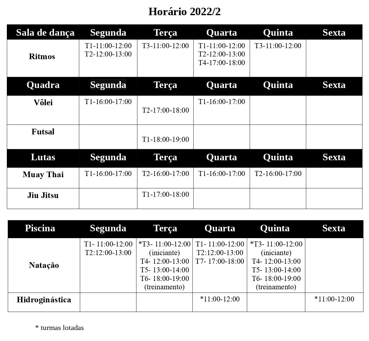  horario PST 23