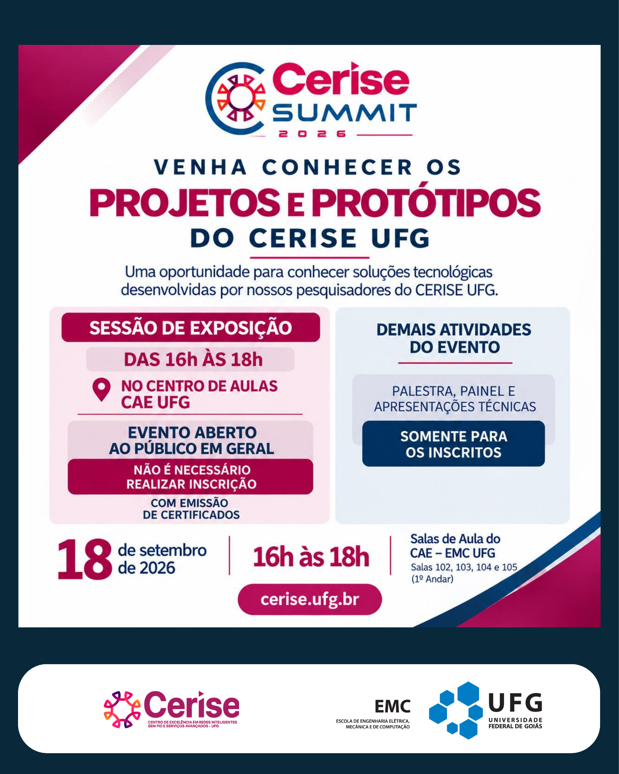Exposição de Projetos e Protótipos