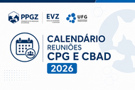Calendário de Reuniões CPG e CBAD 2026