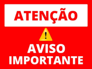 ícone aviso