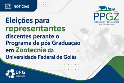 Figura Eleição Representante Discente PPGZ