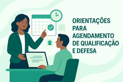 orientações para agendamento de defesa