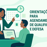 orientações para agendamento de defesa