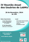 26 de novembro de 2014 no Anfiteatro do Instituto de Física da Universidade Federal de Goiás, Campus Samambaia.