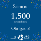 Somos 1500 seguidores. Obrigado!