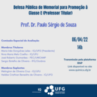 Defesa prof. Paulo Sérgio