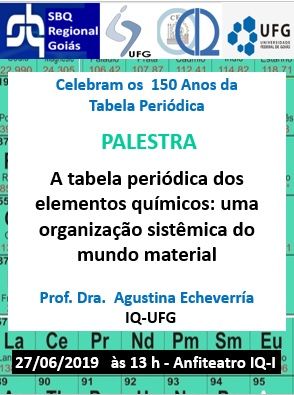 150 anos da tabela periódica 