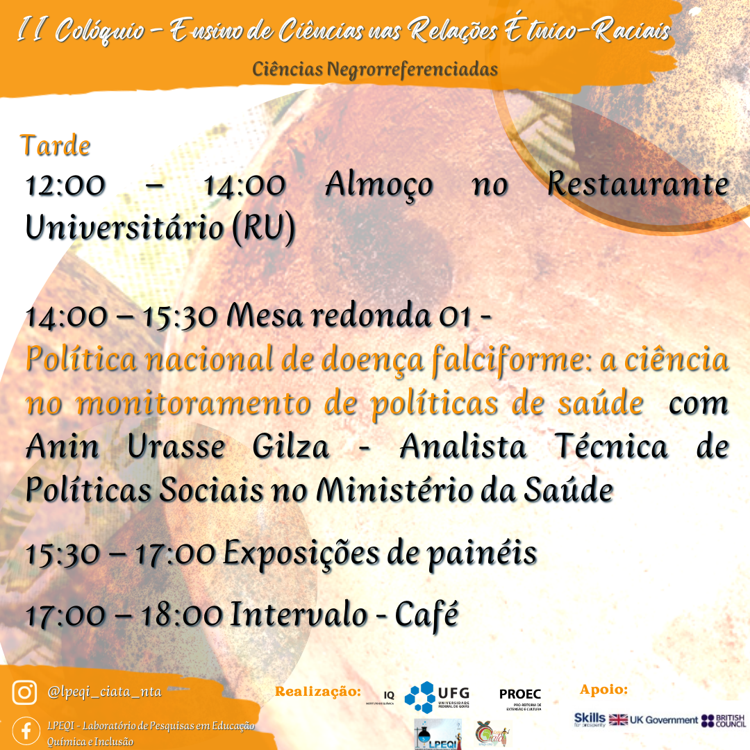 II Colóquio (3) Ensino de Ciências e Relações Étcnico-Raciais