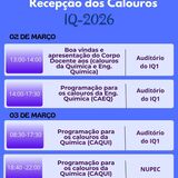 Recepção calouros 2026