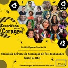Hoje, às 19 horas, está marcada a Cerimônia que irá empossar os 20 (vinte) novos diretores e diretoras que exercerão a gestão no período de 2021-2022.  A transmissão será feita pelo Canal da UFG no Youtube, através do link:  https://www.youtube.com/watch?v=g4tKgLcGrEY

Nos dias 08 e 09 de setembro de 2021, aconteceram as eleições para diretoria da Associação de Pós-Graduandes (APG) da UFG. Disputaram o pleito a Chapa 1 - Consciência para ter coragem e a Chapa 2 - Conhecer e Avançar, com processo de votação online via SIGEleição (stricto senso) e formulário (lato senso e residências).  Ao todo foram 538 votos dos discentes da Pós-Graduação da UFG, tendo sido eleita a Chapa 1, com 370 votos. Foi a maior eleição da APG nos últimos tempos, o que retoma a importância da entidades do movimento estudantil em meio aos retrocessos impostos às Universidades Públicas. 

